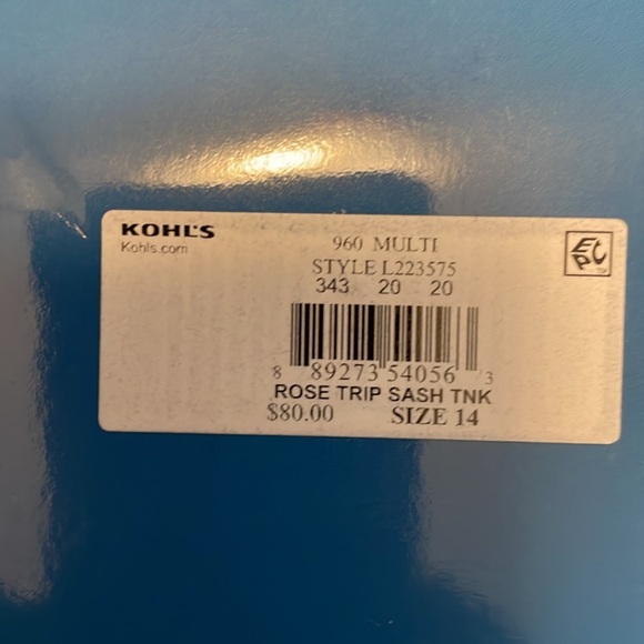 (NWT) Great Lengths Floral One-Piece Swimsuit - Picture 13 of 13